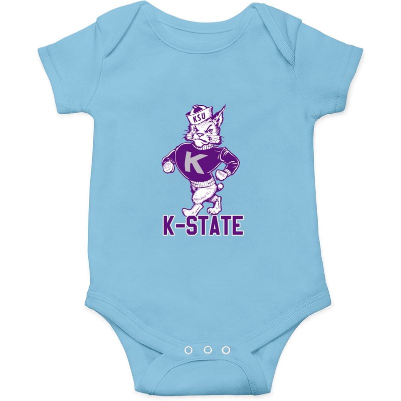 Vintage Willie The Kansas State Wildcat Mascot - Kansas State - Onesies — Bodys bébé
