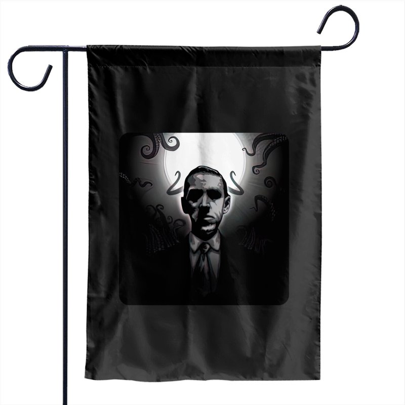 H. P. Lovecraft - H P Lovecraft - Garden Flags — Decorative Flags