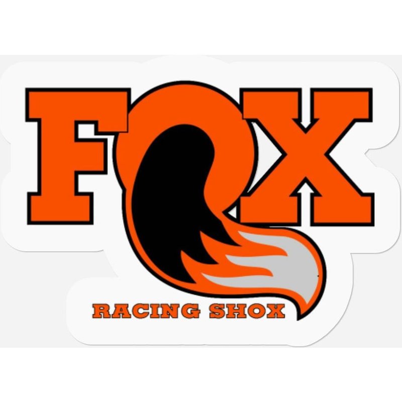 Fox Orange - Fox - Stickers — Autocollants et stickers