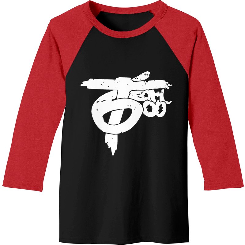 Team600 Squad Hip Hop Rap Worn Look Baseball Tees — T-shirts pour hommes