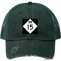 M 15 Michigan Highway - M 15 Michigan Highway - Trucker Hats — Casquette de baseball