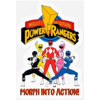 Mighty Morphin Power Rangers! - Power Rangers - Stickers — Autocollants et stickers