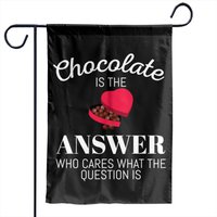 Chocolate Lover's Gift - Garden Flag — Drapeaux décoratifs