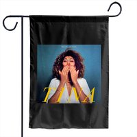 Tina Turner - Garden Flag Celebrating Her Story — Drapeaux décoratifs