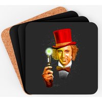Wonka Who - Willy Wonka - Coasters — Sous-verres et napperons