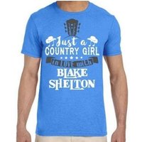 Just A Country Girl In Love With Blake Shelton Tee