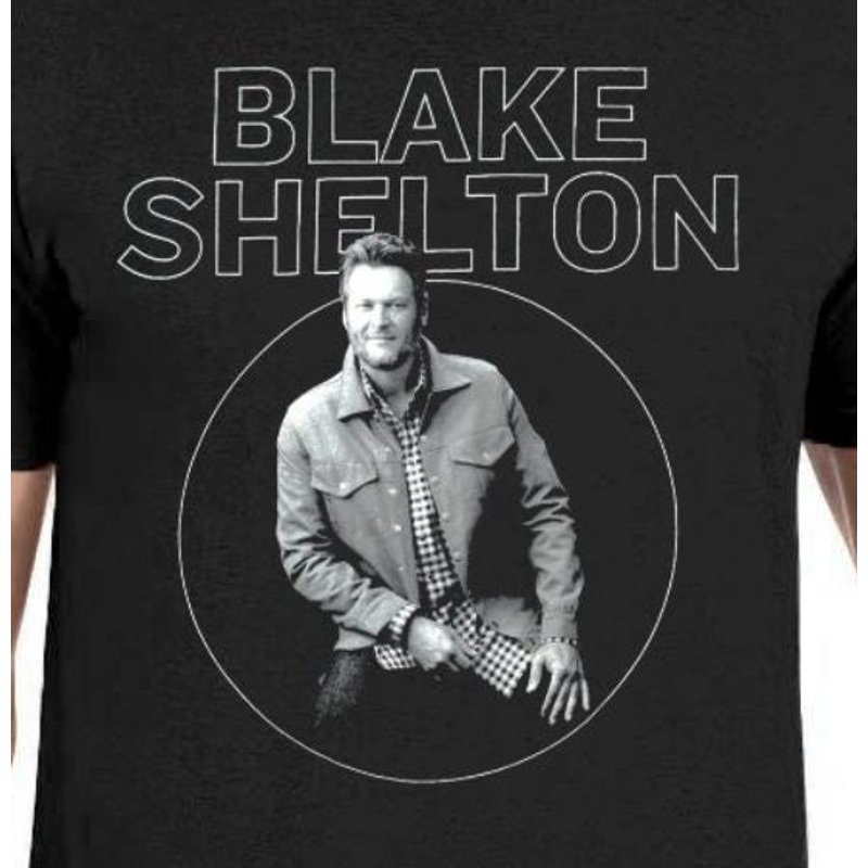 Blake Shelton Seated Circle Tee — T-shirts pour hommes