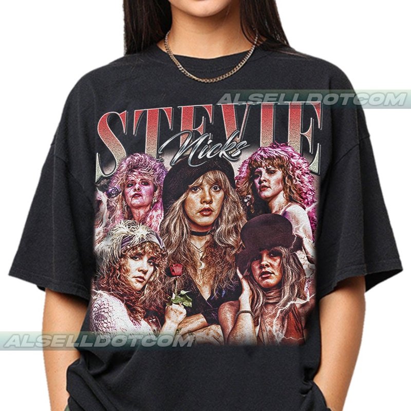 Limited Stevie Nicks Vintage T-shirt, Gift For Women — T-shirts pour hommes