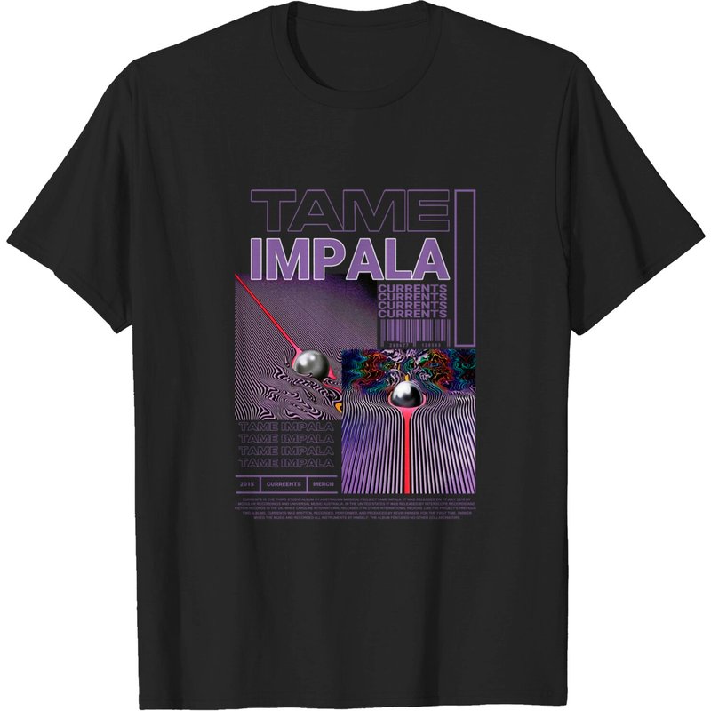 Tame Impala Currents T-shirt — T-shirts pour hommes