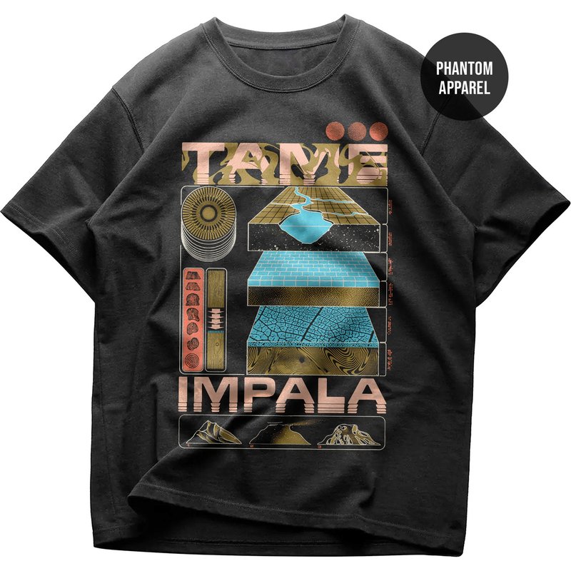 Tame Impala Shirt - Rock Band Shirt - The Less I Know The Better — T-shirts pour hommes