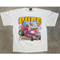 Vintage Nos 1998 The Dude Danny Lasoski Knoxville Nationals Winner Sprint Car T Shirt