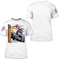 Vintage 1991 Brent Kaeding Autographed Sprint Car Tee — T-shirts pour hommes