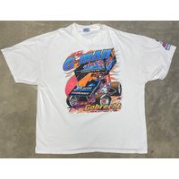 Vintage 1999 Kevin Gobrecht The G-man Sprint Car T Shirt