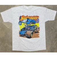 Rare! Vintage 1994 Craig Eshenaur Sprint Car T Shirt — T-shirts pour hommes