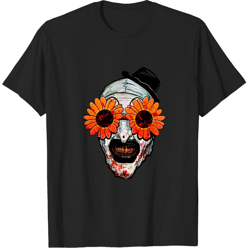 Art The Clown Terrifier 2 Sunflower Sunglasses T-shirt — T-shirts pour hommes