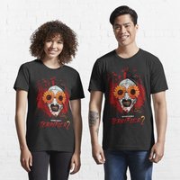 Terrifier 2 Art The Clown Sunflower Sunglasses Horror Movie T-shirt