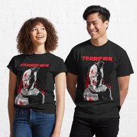 Terrifier Movie Horror T-shirt — T-shirts pour hommes