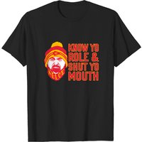 Know Your Role And Shut Your Mouth T-shirt — T-shirts pour hommes