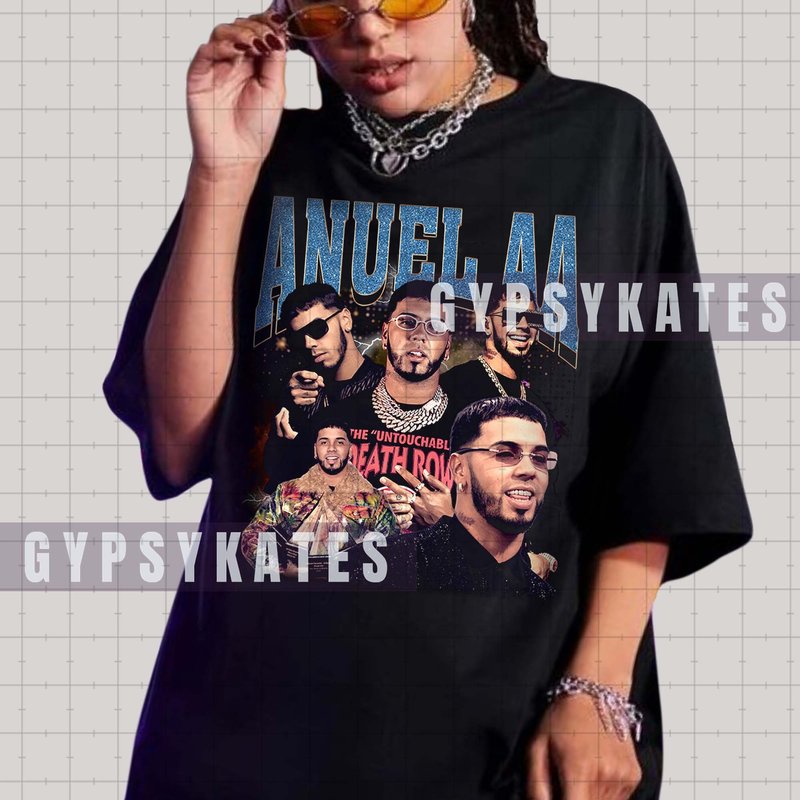Anuel Aa Vintage 90s Shirt | Anuel Aat-shirt