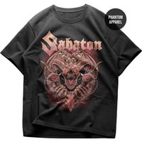 Sabaton Metal Band Shirt