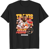 Travis Kelce T-shirt, Travis Kelce Vintage Shirt — T-shirts pour hommes