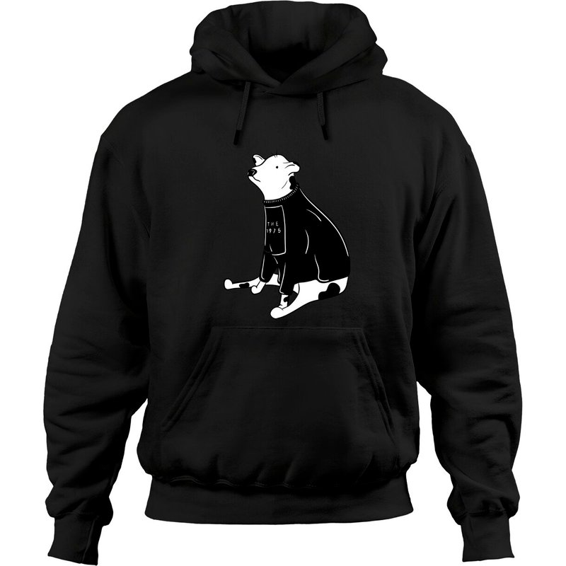 The 1975 Cows Wearing Sweaters - Hoodie - Bfiafl 'when We Are Together' Lyric — Sweats à capuche pour hommes