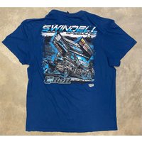 2019 Christopher Bell /swindell Speedlab Sprint Car T Shirt — T-shirts pour hommes