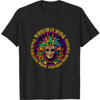 Beautiful Mardi Gras 2023 Ornate Mask Mardi Gras T-shirt — T-shirts pour hommes