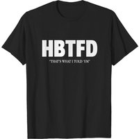Hbtfd That's What I Told Them Georgia T-shirt — T-shirts pour hommes