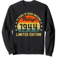 79th Birthday Gifts For 79 Year Old Men Women Vintage 1944 Sweatshirt