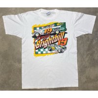 Vintage 1995 Kenny Brightbill Dirt Modified T Shirt — T-shirts pour hommes
