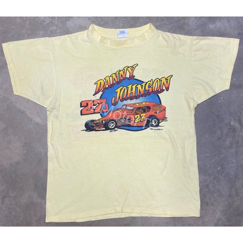 Vintage 1991 Danny Johnson Big Block Dirt Modified T Shirt
