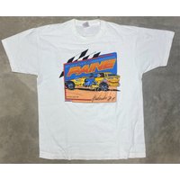 Vintage 1989 Hurricane Steve Paine Big Block Dirt Modified T Shirt