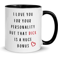 I Love You For Your Personality But That, Boyfriend Mug — Mugs & Tumblers