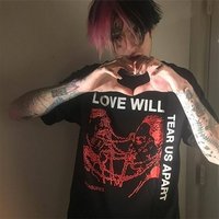 Lil Peep, Love Will Tear Us Apart T-shirt — T-shirts pour hommes