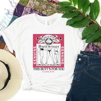 Vintage Buttweiser T-shirt — Mens T Shirts