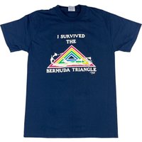 Vintage I Survived The Bermuda Triangle — T-shirts pour hommes