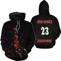 Michael Jordan 23 Jump Shot Hoodie 3d, The Goat Basketball Lover Hoodie