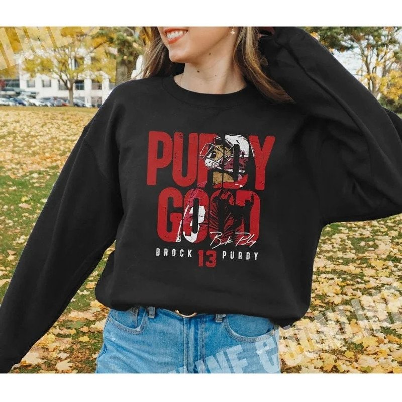 Brock Purdy Purdy Good T-shirt — Sweats à capuche pour hommes