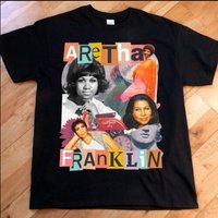 Aretha Franklin T-shirt, Remebering Aretha Franklin T-shirt — T-shirts pour hommes
