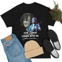 John Lennon Shirt, 1940-1980 Legends Never Die Shirt — T-shirts pour hommes