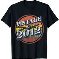 Vintage Established 2012 11th Birthday Party T-shirt — T-shirts pour hommes