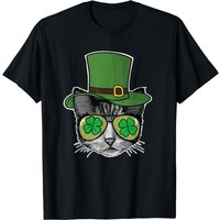 St Catrick's Day Funny St Patrick's Day Cat T-shirt — T-shirts pour hommes