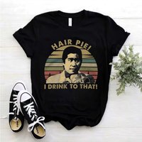 Toshiro Takashi Hair Pie I Drink To That Vintage T-shirt — T-shirts pour hommes