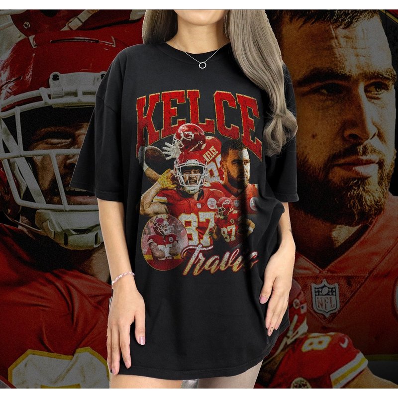 Travis Kelce Shirt, S.uper B.owl Shirt, American Football Shirt, Football Game Day Shirt — Mens T Shirts