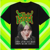 Billie Eilissh Shirt, Vintage Billie Eilissh T-shirt