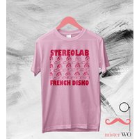 Stereolab French Disko Vintage T-shirt - Stereolab Shirt