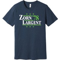 Zorn & Largent '78 T-shirt, Football Legends For President Fan Shirt