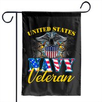 United States Navy Veteran - United States Navy Veteran - Garden Flags — Drapeaux décoratifs