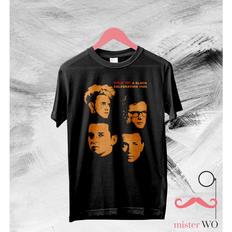 Depeche Mode A Black Celebration 1986 T-shirt